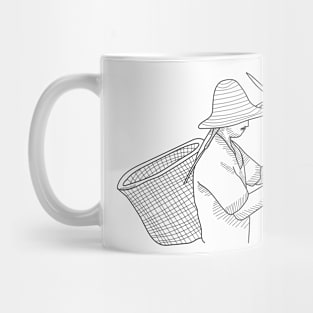 Cosecha de maíz Mug